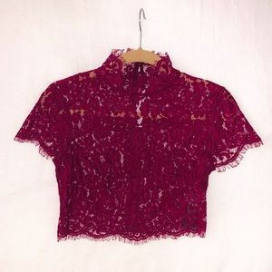 Lace Crop Top